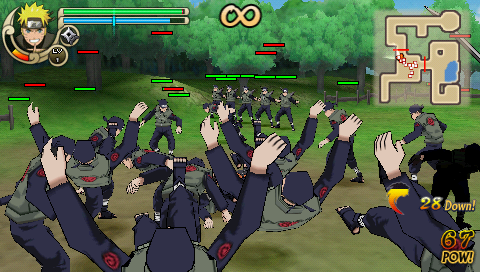 Naruto Shippuden: Ultimate Ninja Impact screenshot 3 for PSP